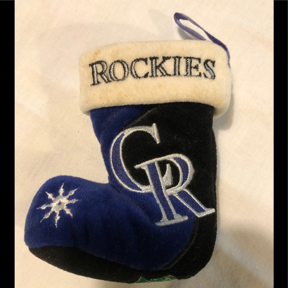 Team Beans Colorado Rockies Stocking Ornament